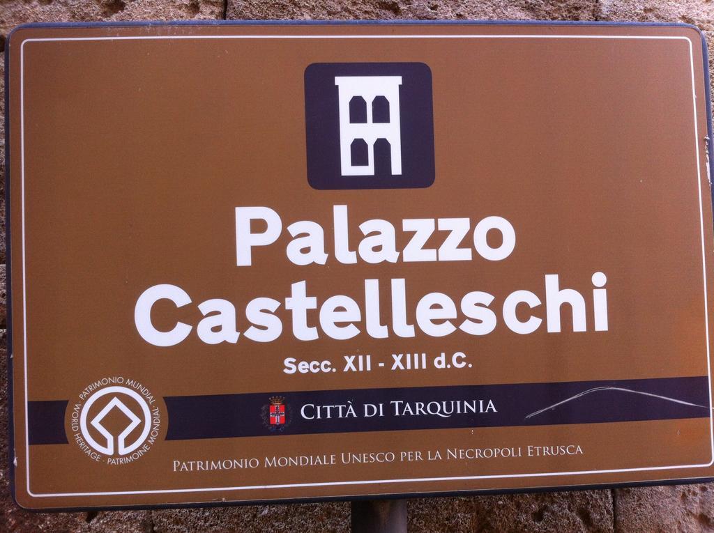 Villa Palazzo Castelleschi Tarquinia Exterior foto